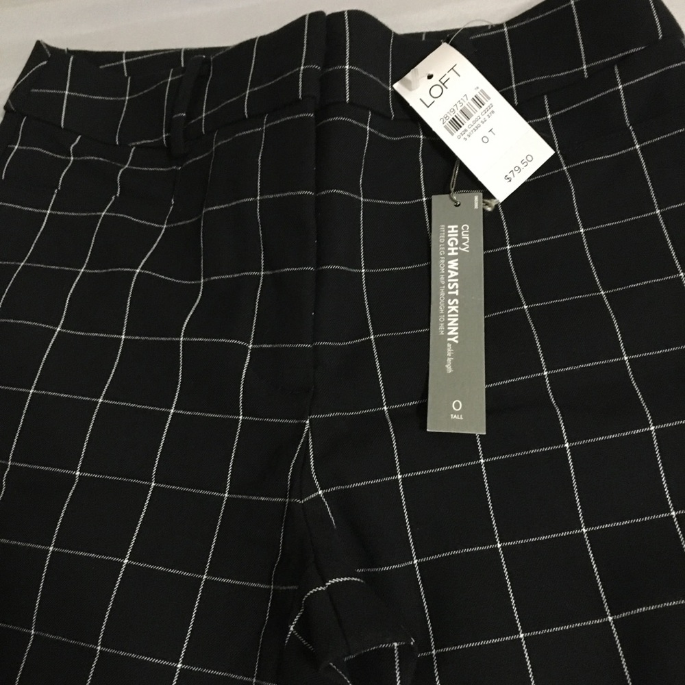 Curvy High Waist Skinny Pants